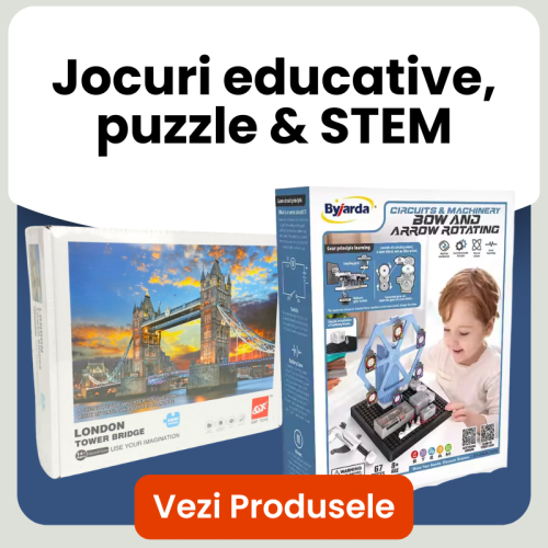 Jocuri educative, puzzle & STEM
